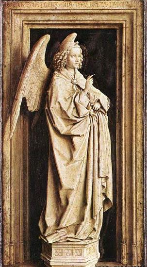 EYCK, Jan van Annunciation